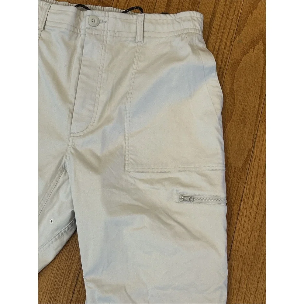 Nike Golf Pants Men's Large Standard Fit Khaki‎ Side Pocket Sporty Lightweight